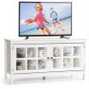 50 Inch Modern Wood Large TV Stand Entertainment Center for TV