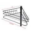 110 1/4corner shelf caddy(with metal shelf)