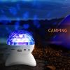 Wireless Speaker; 9-color Sound-controlled Strobe Light; Portable Speaker; Supports PC/MicroSD/UDisk/AUX-in/TWS; Music Playback