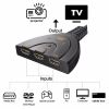 3 Port 4K HDMI 2.0 Cable Auto Splitter Switcher 3x1 Adapter HUB 3D 3 To 4K 2K 3D Mini 3 Port HDMI-compatible