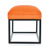 Metal Base Upholstered Bench for Bedroom for Entryway