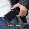 1PCS Grey Aluminum Card Holder RFID Credit Card Holder Automatic Pop-up Bank Card Box Mini car Package