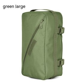 Multifunctional Storage Cycling Portable Travel Bag (Option: Green Plus Size)