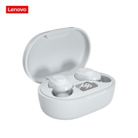 Lenovo XT91 TWS Wireless Bluetooth Earphones Noise Reduction Touch Control Music Headphones Power Display With Mic (Color: Black)