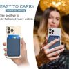 Magsafe Magnetic Leather Card Clip For IPhone 14 Pro Max 13 12 Pro Magnetic Wallet Card Holder Bag Phone Case Accessories